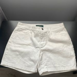 LRL Lauren Jeans Co. Ralph Lauren Vintage Petite Jean Shorts Sz 8P